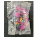 Colorful Butterfly Straw Caps Set