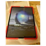 Bluesun 5x7 picture frame red, picture frames glass, hanging picture frame, Matted for wall and tabletop Decor (5x7, Red)
