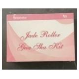 Jade Roller & Gua Sha, Facial Beauty Roller sets, Rose Quartz Massager for Face, Eyes, Neck, Relieve Fine Lines,Wrinkles,and Muscle Relaxing