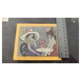 Original 2002 Watercolor Fashion Illustration