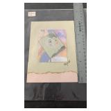 Original Abstract Face Art by Mufich