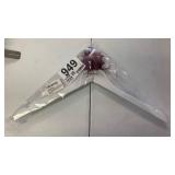Yean Wedding Hangers White Groom Hanger for Tuxedo or Suit Rose Flower Bridal Hanger Wedding Gift Bridal Party Shower Gift (Groom (Pack of 1) DP60