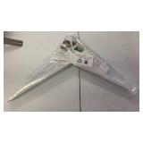 Yean Wedding Hangers White Groom Hanger for Tuxedo or Suit Rose Flower Bridal Hanger Wedding Gift Bridal Party Shower Gift (Groom (Pack of 1) DP60