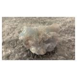Natural Celestite Crystal Geode from Mexico approx 2.5x1.5x1 inches