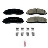 Power Stop Front Z17 Evolution Plus Ceramic Brake Pads with Hardware 17-1680