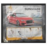 EcoNour Car Windshield Sun Shade | 2025 Upgraded Innovative No-Light-Pass Technology for Maximum Coverage | Foldable Sun Shade Keeps Your Vehicle Cool | Must-Have Car Accessories | Small (59\" x 29\")