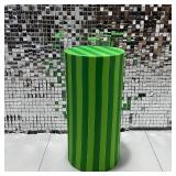 FiVan Baby Birthday Party Plinth Pedestal Cylinder Cover Elastic Stretch Spandex Cloth for Metal Stands Decoration (FUS-NO-1651,D56cm(22.1\") H67cm(26.4\"))