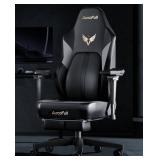 Retails $700! AutoFull M6 Gaming Chair, Ergonomic Office Chair with Ventilated Heating, AUTO Dynamic Tracking Lumbar Support, 6D Adjustable Armrests and Footrest (Black)