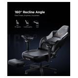 Retails $700! AutoFull M6 Gaming Chair, Ergonomic Office Chair with Ventilated Heating, AUTO Dynamic Tracking Lumbar Support, 6D Adjustable Armrests and Footrest (Black)