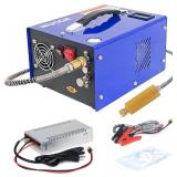 Retails for $171! PCP Air Compressor 4500Psi/30Mpa Water/Oil Free PCP Air Pump Rifle/Pistol Paintball Cans Powered 12V Automotive DC 110V AC For Home Use With Power Converter And Oil-moisture Filter E