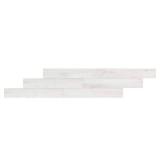 Retails +$595! Vicinity White Matte 6 in. X 36 in. Glazed Porcelain Floor and Wall Tile (13.05 sq. Ft./Case) (Quantity of 20 Cases, total coverage of 261 sqft sold in this lot)