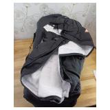 Retails $170! Pamo Babe 4 in 1 Portable Baby Crib Deluxe Nursery Center, Foldable Travel Playard with Bassinet, Mattress, Changing Table for Newborn, Infant, Toddler(Black)