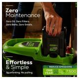 Retails for $500! Greenworks 60V 21" Cordless Brushless Lawn Mower with 5.0Ah Battery & Charger 2531602