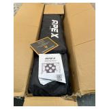 Retails for $150! 12x6 FT Soccer Goal with Precision Target Portable Soccer Net with Removable 10-Hole Target, Portable Design, Quick Setup, Ground Stakes & Collapsible Frame for Indoor/Outdoor Traini