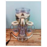 Retails $285! Margaritaville Tahiti Frozen Concoction Maker: Stainless Steel Blades, 72 oz Capacity, 700 Watts, Off-White