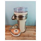 Retails $285! Margaritaville Tahiti Frozen Concoction Maker: Stainless Steel Blades, 72 oz Capacity, 700 Watts, Off-White