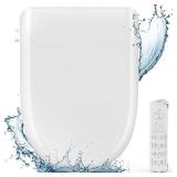 Retails for $300! FVZ Smart Electric Bidet Toilet Seat with Warm Water & Dryer (Oval)