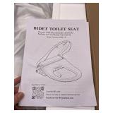Retails for $300! FVZ Smart Electric Bidet Toilet Seat with Warm Water & Dryer (Oval)