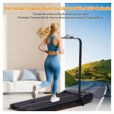Retails for $230! Walking Pad Treadmill with Incline and Handle Bar273
