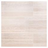 Retails +$675! Sanford Ivory 16 in. X 32 in. Matte Porcelain Stone Look Floor and Wall Tile (14 sq. Ft. /Case) (Quantity of 20 Cases, total coverage of 280 sqft sold in this lot)