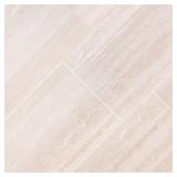 Retails +$675! Sanford Ivory 16 in. X 32 in. Matte Porcelain Stone Look Floor and Wall Tile (14 sq. Ft. /Case) (Quantity of 20 Cases, total coverage of 280 sqft sold in this lot)
