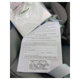 Retails $500! Cybex Aton G Infant Car Seat with Linear Side Impact Protection, 11 Position Adjustable Headrest, in Shell Ventilation, Easy in Buckle and Secure Safelock Base, Lava Grey with Sensor Saf