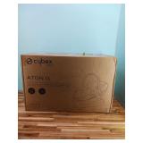 Retails $500! Cybex Aton G Infant Car Seat with Linear Side Impact Protection, 11 Position Adjustable Headrest, in Shell Ventilation, Easy in Buckle and Secure Safelock Base, Lava Grey with Sensor Saf