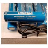 6Pcs 18650 Rechargeable Battery With 18650 Rechargeable Battery Charger, Universal Charger for 18ï¿µ650 3.7V Li-ion Battery