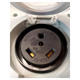 30Amp Power Outlet Box,125Volt NEMA TT-30R Receptacle Outdoor dustproof and Weatherproof for Electric Vehicles, generators, Welding Machines, etc. ETL Listed - Retail: $26