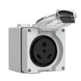 30Amp Power Outlet Box,125Volt NEMA TT-30R Receptacle Outdoor dustproof and Weatherproof for Electric Vehicles, generators, Welding Machines, etc. ETL Listed - Retail: $26