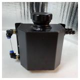 AOCISKA Universal 1L Radiator Coolant Overflow Tank, Aluminum Radiator Coolant Overflow Expansion Tank, Recovery Water Tank Reservoir, Water Coolant Overflow Expansion Tank Reservoir