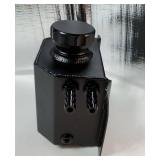 AOCISKA Universal 1L Radiator Coolant Overflow Tank, Aluminum Radiator Coolant Overflow Expansion Tank, Recovery Water Tank Reservoir, Water Coolant Overflow Expansion Tank Reservoir
