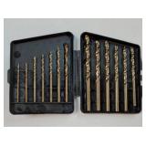 MACXCOIP Cobalt Drill Bit Set, 13Pcs M35 High Speed Steel Jobber Length Drill Bit Kit for Hardened Metal, Stainless Steel, Cast Iron, Wood and Plastic, with Index Storage Case, 1/16-1/4""
