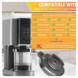 Replacement Outer Bowl Lid Compatible with Ninja CREAMi Ice Cream Maker NC301 / NC300 / CN301CO / NC299AMZ, Creami Replacement Lid, Creami Accessories (NO Paddle) - Retail: $17