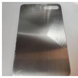 Titanium Cutting Board, 100% Pure Titanium Cutting Boards For Kitchen, Best Non Toxic titanium chopping board, Dishwasher safe, Hygiene and Durability for Meat, Fruit, and Vegetables (10.2L*6.3W) - Re