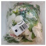 Peony Flower Garland, Rose Flower Swag, 6