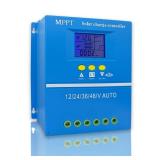 60A/80A/100A High-Efficiency MPPT Solar Charge Controller, Multi-Voltage Compatibility (12V/24V/36V/48V) and Intelligent Protection (60A) - Retail: $32
