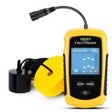 LUCKY Kayak Portable Fish Depth Finder Water Handheld Fish Finder Sonar Castable Kayak Boat Fishfinder Transducer Fishing LCD Display FFC1108 - Retail: $43