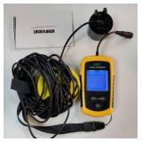 LUCKY Kayak Portable Fish Depth Finder Water Handheld Fish Finder Sonar Castable Kayak Boat Fishfinder Transducer Fishing LCD Display FFC1108 - Retail: $43