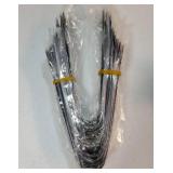10 Pack Small Ice Tongs Sugar Tongs, Stainless Steel Mini Serving Appetizers Tongs for Party Coffee Tea Wine Bar Kitchen (Black) - Retail: $11