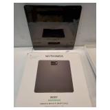 Withings Body - Digital Wi-Fi Smart Scale with Automatic Smartphone App Sync, BMI, Multi-User Friendly, with Pregnancy Tracker & Baby Mode - Retail: $70