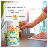 All Purpose Cleaner Wipes Bulk by Sun & Earth, 480 total wipes, Pack of 6, All Natural Citrus Scent, Plant Based Ingredients, Safe on all Household hard surfaces, No Phosphates, Parabens or Sulfates,8