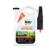 Roundup for Lawns Crabgrass Destroyer2, Tough Weed Killer, Kills Crabgrass, Foxtail, Goosegrass, Ready-to-Use, 64 oz.. Missing Pump Sprayer. - Retail: $16