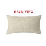 Xihomeli Basketball Print Throw Pillow Cover Lumbar Cushion Case Cotton Linen Sport Lover Pillow Case Decor Home Sofa Bedding 12x20 Inch(KHL 07)