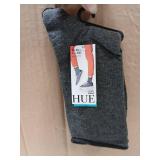 Hue Jean Socks 3pk Graphite Heather