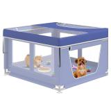 besuhot Puppy Playpen Cover, Fit for 42X42 Inch Dog Playpen, Used to Prevent Pets from Escaping Contains Only Cover
