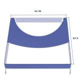 besuhot Puppy Playpen Cover, Fit for 42X42 Inch Dog Playpen, Used to Prevent Pets from Escaping Contains Only Cover