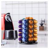 Rice rat Pod Holder for Nespresso Original for 40 Nespresso Original Pods With Central Additional Pods Storage(Carousel-50+ Pods)