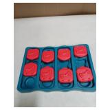 Outward Hound by Nina Ottosson Dog Brick Treat Puzzle Enrichment Toy, Level 2 Intermediate Game, Blue