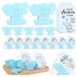 Swiffen 50 Sets Baby Shower Soap Favors For Guests Boy Mini Handmade Scented Soaps With Thank You Tags And Organization Bags For Shower Gender Reveal Party Favors(It